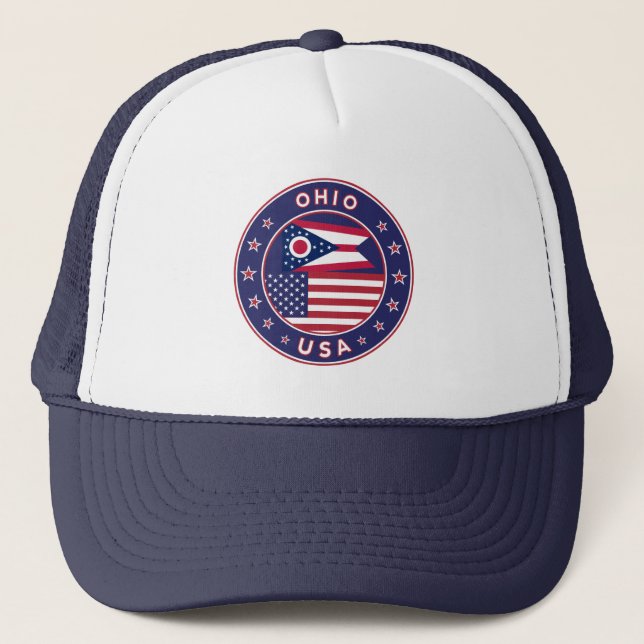 Gorra De Camionero Ohio, camiseta de Ohio, leyenda (Anverso)