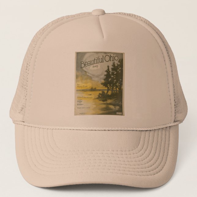 Gorra De Camionero Ohio hermoso (Anverso)