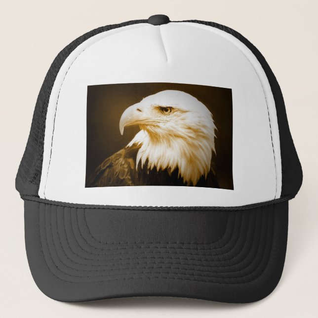 Gorra De Camionero Ojo de Águila Baldosa Americana (Anverso)