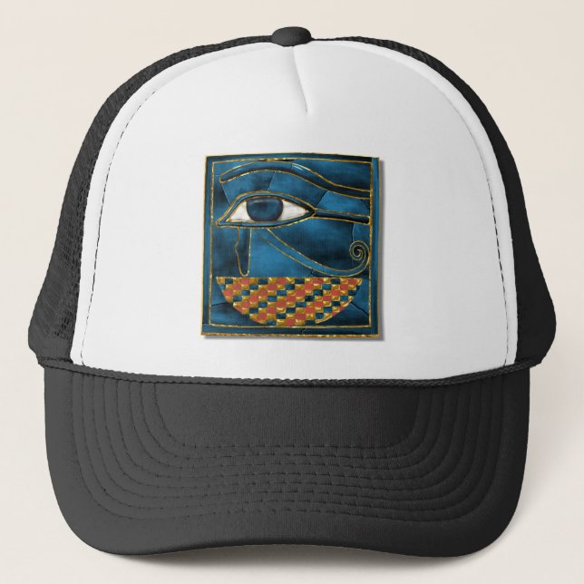 Gorra De Camionero Ojo de Bojat Sagrado de Horus (Anverso)