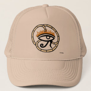 Gorra De Camionero Ojo de Horus (oro)