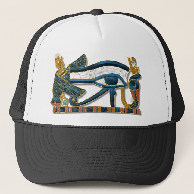 Gorra De Camionero Ojo de Horus pectoral (Anverso)