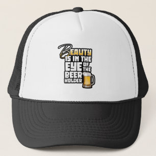 Gorra De Camionero Ojo de la Beer Holder - Funny Beer Drinker