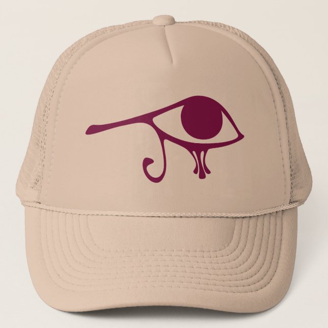 Gorra De Camionero Ojo de Ruby de Horus (Anverso)