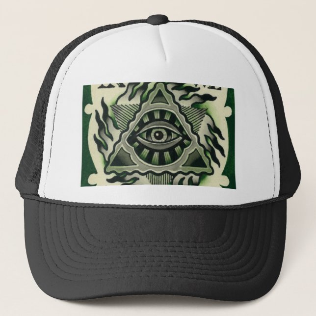 Gorra De Camionero Ojo del poder (Anverso)