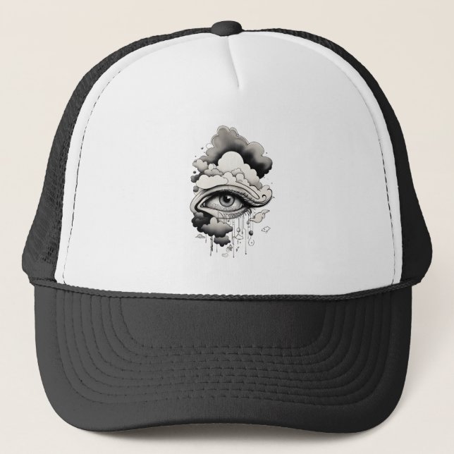 Gorra De Camionero Ojo en la nube - 2 (Anverso)