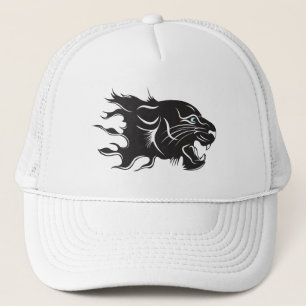 Gorra De Camionero Ojos azules de la pantera negra