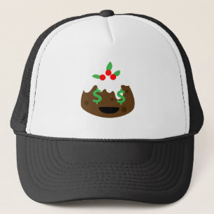 Gorra De Camionero ojos de dinero navidades pudding