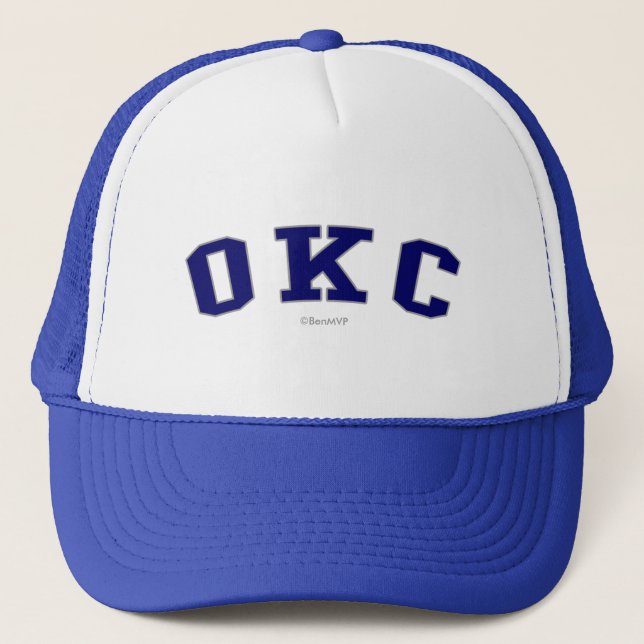 GORRA DE CAMIONERO OKC (Anverso)