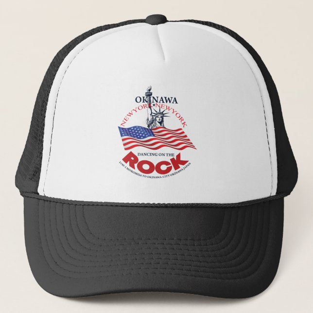 Gorra De Camionero Okinawa Club Newyork Newyork Cap (Anverso)