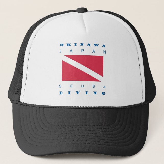 Gorra De Camionero Okinawa Japón (Anverso)