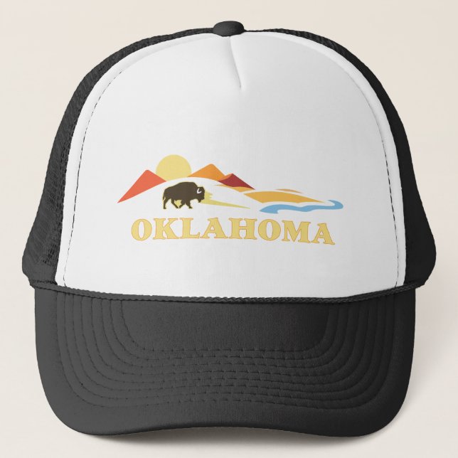 Gorra De Camionero Oklahoma Estados Unidos de América (Anverso)