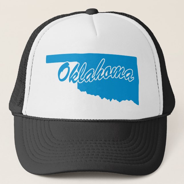 Gorra De Camionero Oklahoma estatal (Anverso)