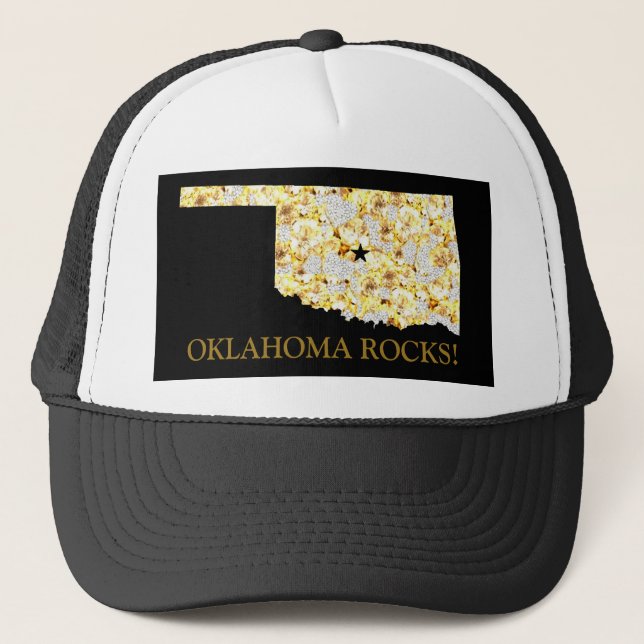 GORRA DE CAMIONERO OKLAHOMA ROCKS (Anverso)