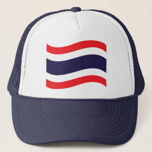 Gorra De Camionero Ola de bandera tailandesa