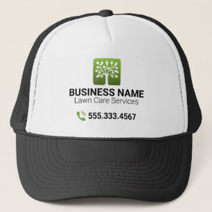 Gorra De Camionero Ola Verde Cuidado Profesional del Césped Arbolado