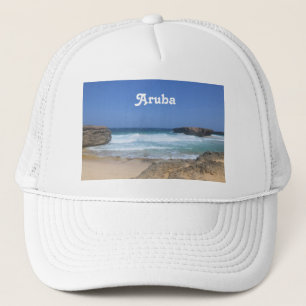 Gorra De Camionero Olas espléndidas estrellándose en Aruba