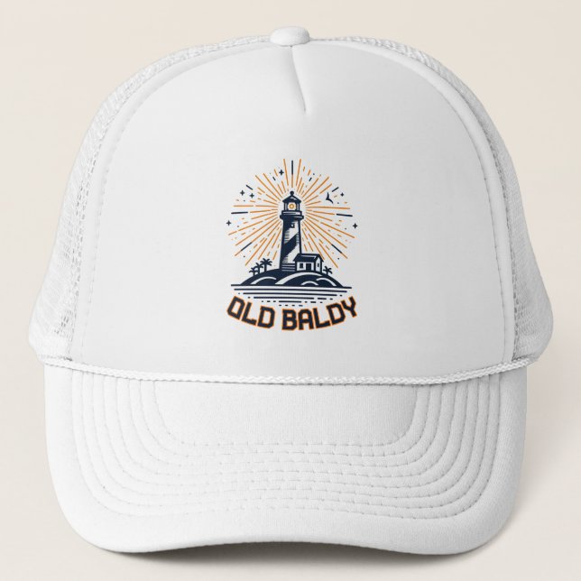 Gorra De Camionero Old Baldy Lighthouse Sunrise (Anverso)