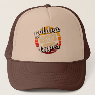 Gorra De Camionero old cassette golden tapes old music retro style
