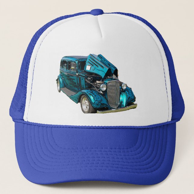 GORRA DE CAMIONERO OLD COUPE STREET ROD HAT OR BASEBALL CAP (Anverso)