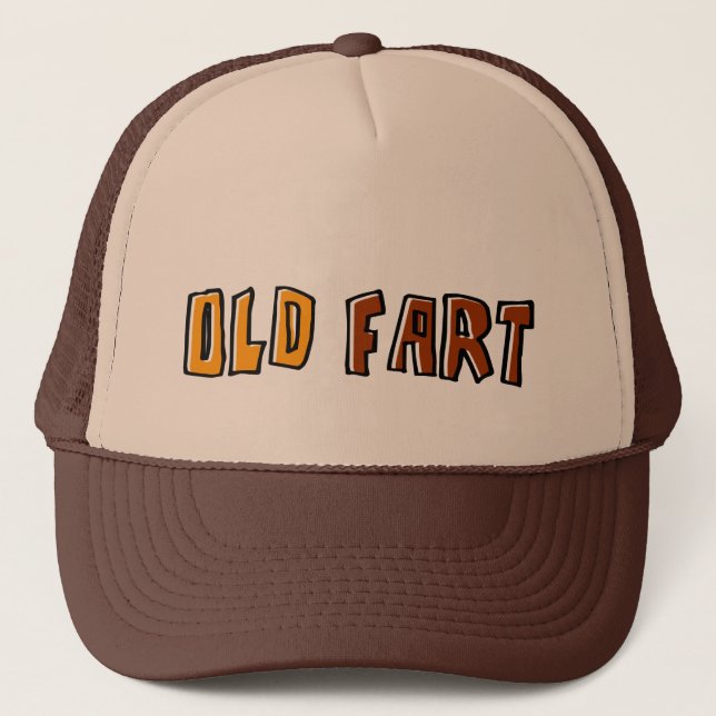 Gorra de camionero Old Fart (Anverso)