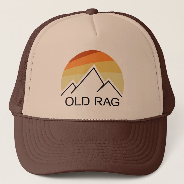 Gorra De Camionero Old Rag Mountain Retro (Anverso)