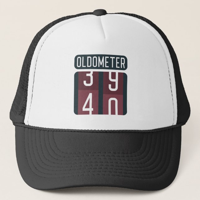 Gorra De Camionero Oldomémetro 40 (Anverso)
