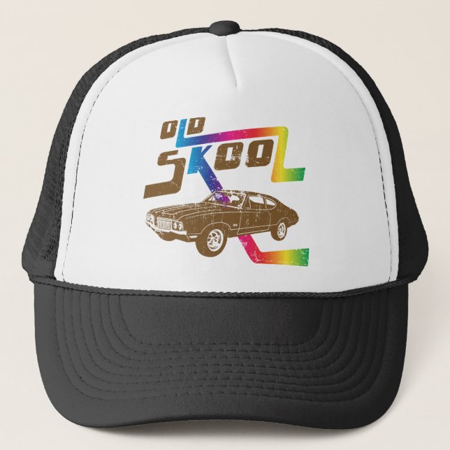 Gorra De Camionero Oldsmobile 1970 442 (Anverso)