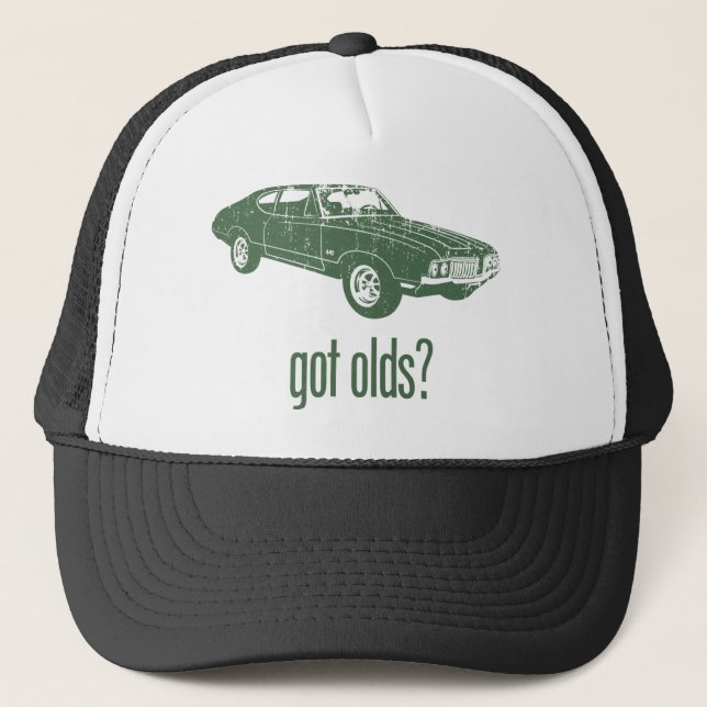 Gorra De Camionero Oldsmobile 1970 442 (Anverso)