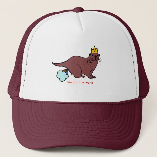 Gorra De Camionero Oletera del río Rey del mundo (Anverso)