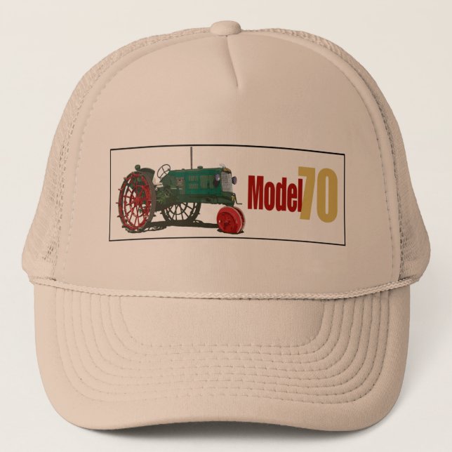 Gorra De Camionero Oliver Hart-Parr 70 (Anverso)