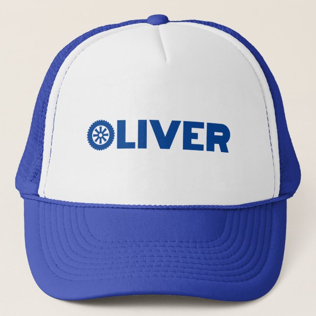 Gorra De Camionero Oliver Petrol Head (Anverso)