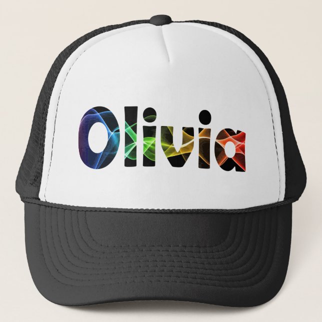 Gorra De Camionero Olivia (Anverso)