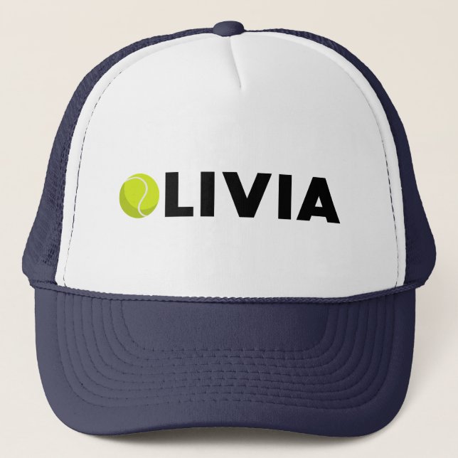Gorra De Camionero Olivia Tennis Trucker Hat (Anverso)