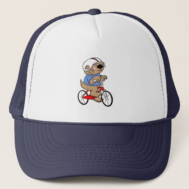 Gorra De Camionero Ollie Biking (Anverso)