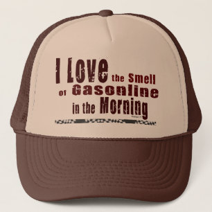 Gorra De Camionero Olor del amor del gas Red Hat