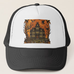 Gorra De Camionero Olvidar Dulces Solo Dame Alpaca Halloween Fantasma