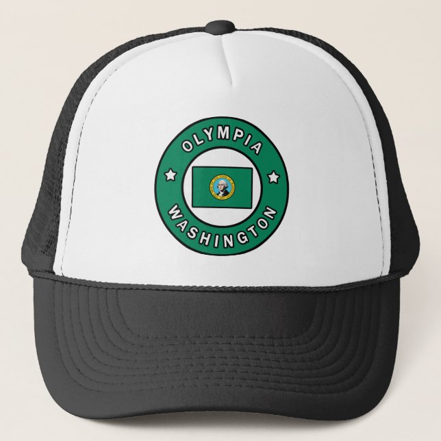 Gorra De Camionero Olympia Washington (Anverso)