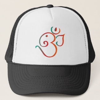 Gorra De Camionero OM-ganpati-verde-naranja