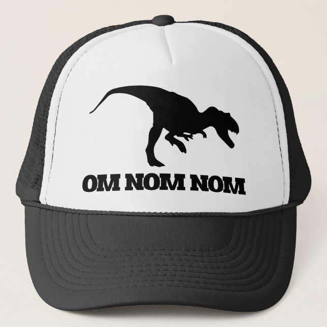 Gorra De Camionero Om Nom Dino (Anverso)