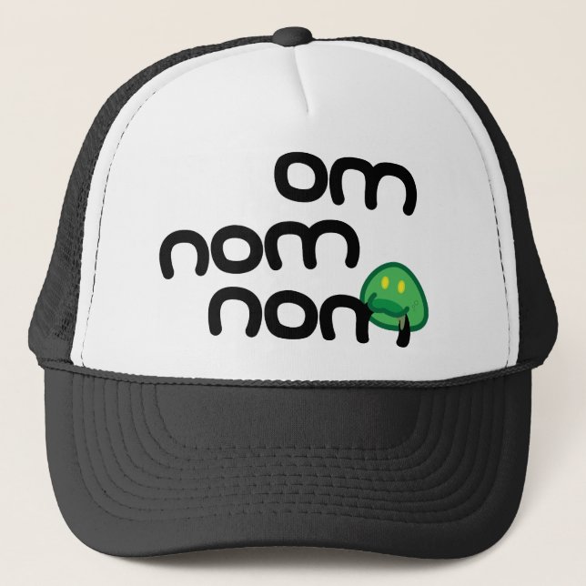 Gorra De Camionero OM Nom Nom (Anverso)