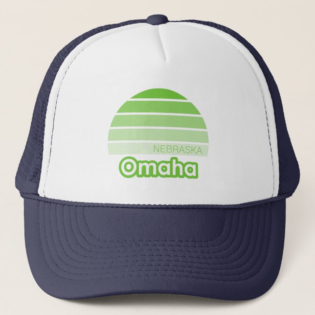 Gorra De Camionero Omaha Nebraska (Anverso)