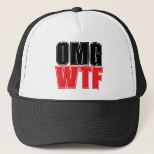 GORRA DE CAMIONERO OMG-WTF
