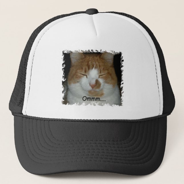 Gorra De Camionero Ommm… Gatito (Anverso)
