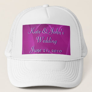 Gorra De Camionero Ondas púrpuras