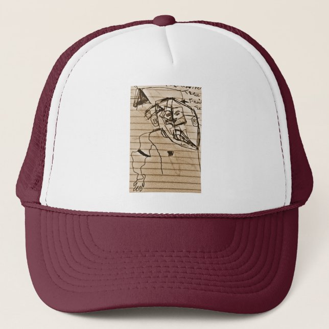 GORRA DE CAMIONERO ONDULACIÓN DE MANO DERECHA (Anverso)