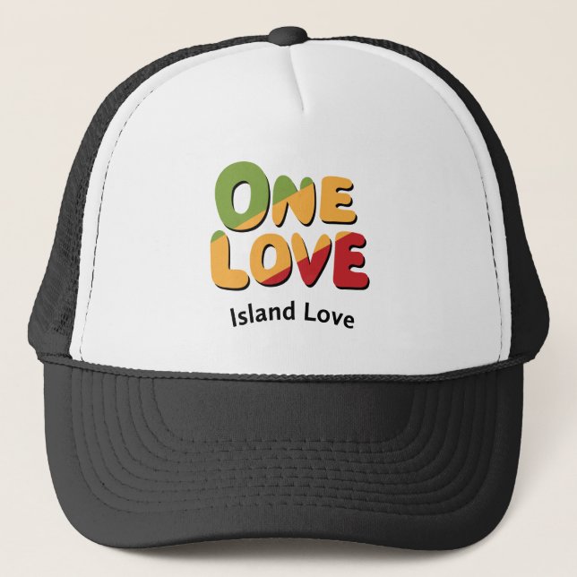 Gorra de camionero One Love (Anverso)