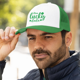 Gorra De Camionero One Lucky Dada Funny St Patrick Day
