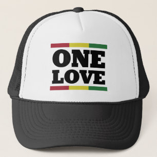 Gorra De Camionero One Rastafara love Cap - reggae -