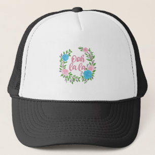 Gorra De Camionero Ooh La La - Frases Francesas